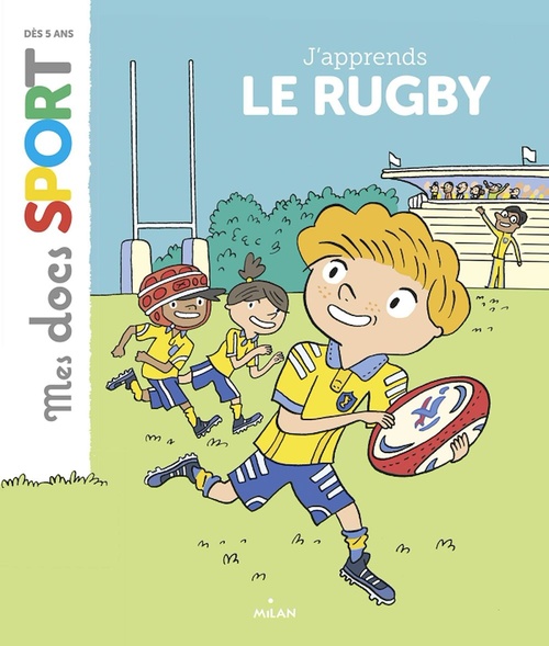 Couverture ebook de J'apprends le rugby, de Aymeric Jeanson