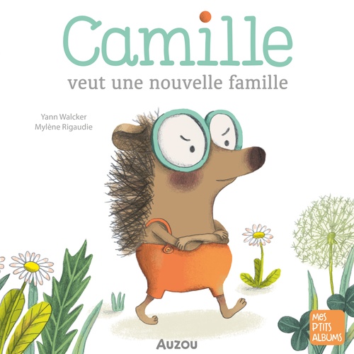 audiobook cover of Camille veut une nouvelle famille, by Yann Walcker