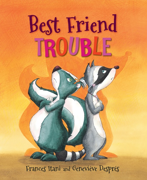 Couverture ebook de Best Friend Trouble, de Frances Itani