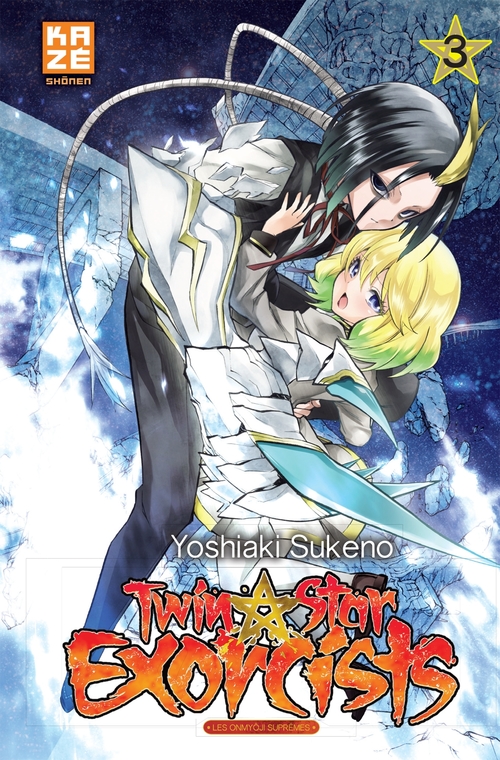 Couverture ebook de Twin Star Exorcists T03, de Yoshiaki Sukeno