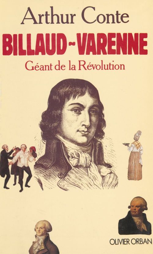 Couverture ebook de Billaud-Varenne, de Arthur Conte