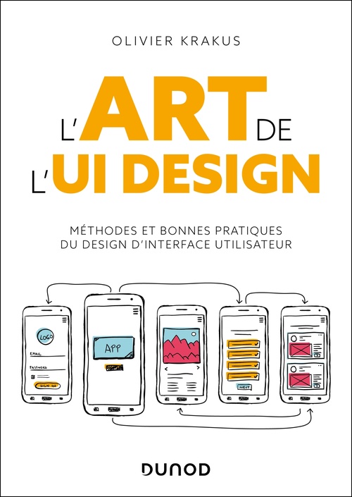 Couverture ebook de L'Art de l'UI Design, de Olivier Krakus