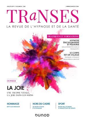 Couverture ebook de Transes n°8 - 3/2019 Joie, de Transes