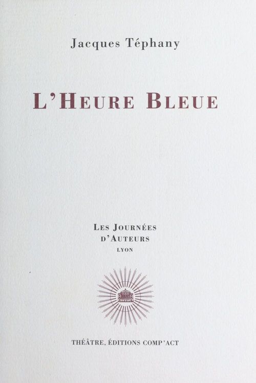 Couverture ebook de L'Heure bleue, de Tephany Jacques