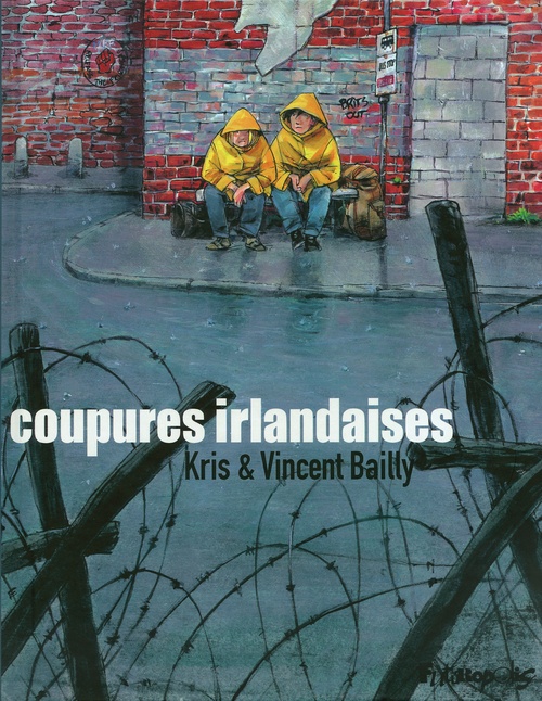 ebook cover of Coupures irlandaises, by Kris Bailly, Vincent Bailly