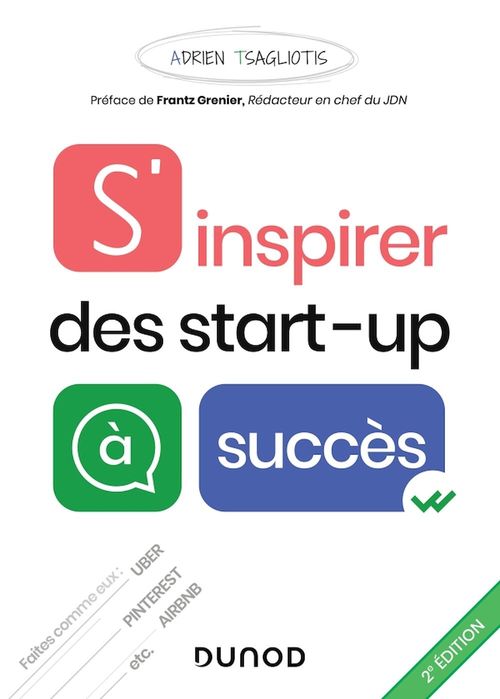 ebook cover of S'inspirer des start-up à succès - 2e éd, by Adrien Tsagliotis