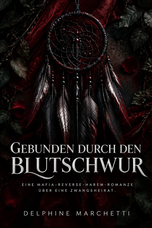 Couverture ebook de Gebunden durch den Blutschwur, de Delphine Marchetti