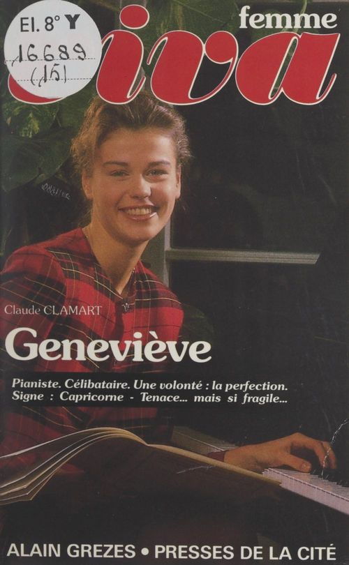 Couverture ebook de Geneviève, de Claude Clamart