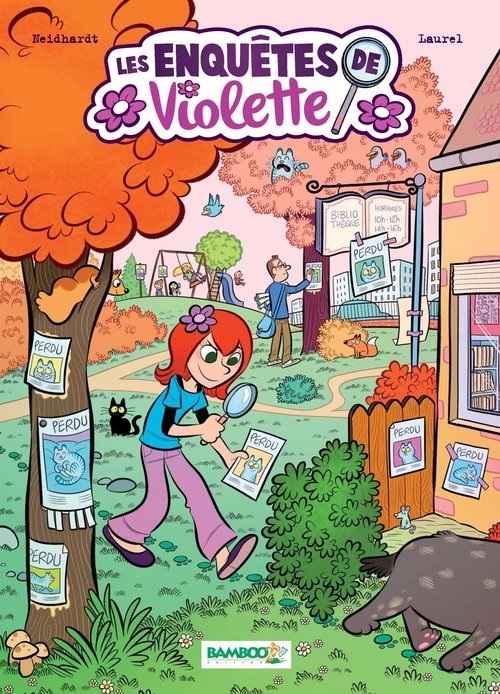 ebook cover of Les Enquêtes de Violette - Tome 1, by Frédéric Neidhardt, Laurel