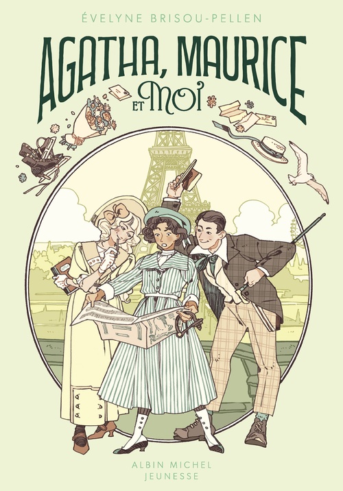 Couverture ebook de Agatha, Maurice et moi - tome 3, de Evelyne Brisou-Pellen