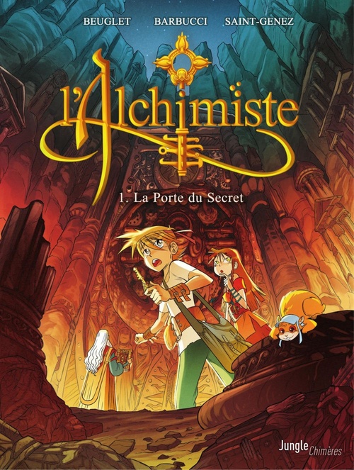 Couverture ebook de L'Alchimiste - Tome 1 - La Porte du Secret, de Alessandro Barbucci