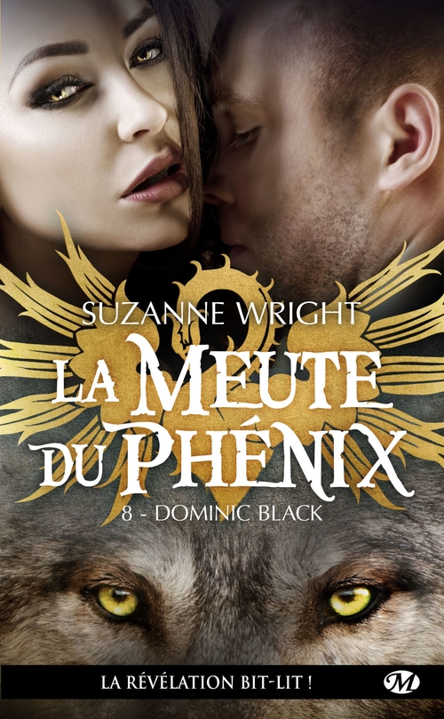 Couverture ebook de La Meute du Phénix, T8 : Dominic Black, de Suzanne Wright
