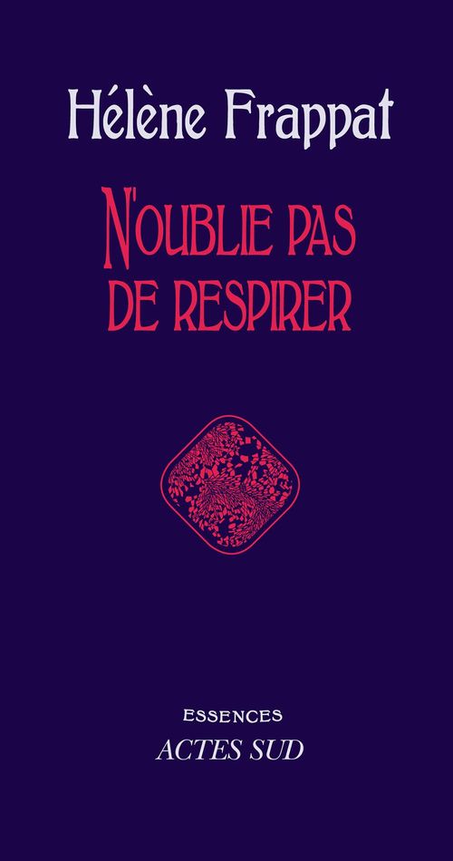 ebook cover of N'oublie pas de respirer, by Hélène Frappat