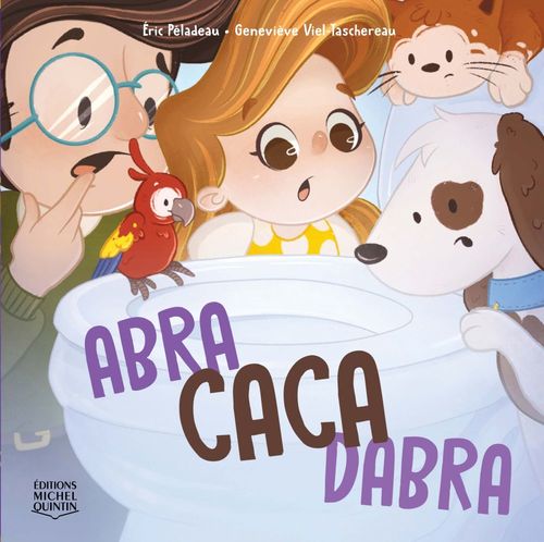 audiobook cover of Abracacadabra, by Peladeau Eric