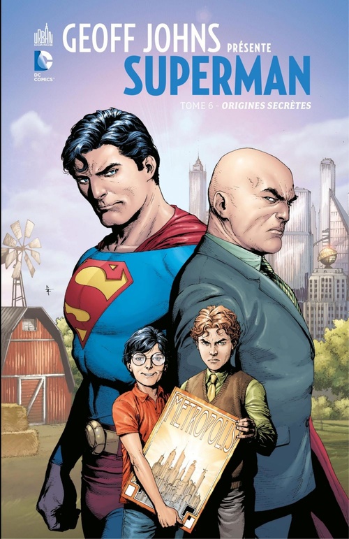 ebook cover of Geoff Johns présente Superman - Tome 6 - Origines secrètes, by Gary Frank, Geoff Johns