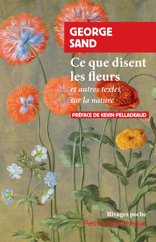 Couverture ebook de Ce que disent les fleurs, de George Sand