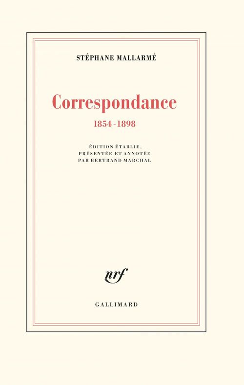 Couverture ebook de Correspondance (1854-1898), de Stéphane Mallarmé