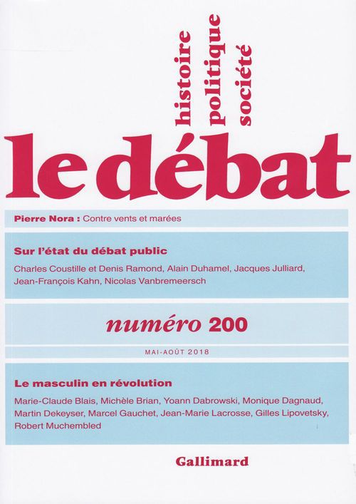 Couverture ebook de Le Débat N° 200 (Mai - août 2018), de Collectif, Pierre Nora