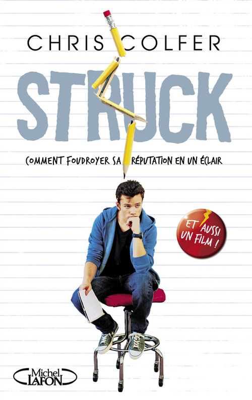 ebook cover of Struck, by Chris Colfer