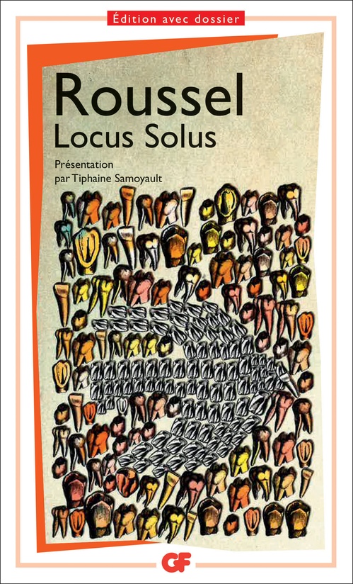 ebook cover of Locus Solus, by Raymond Roussel