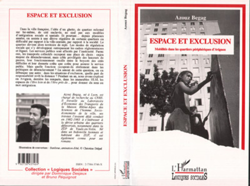 ebook cover of Espace et exclusion, by Azouz Begag