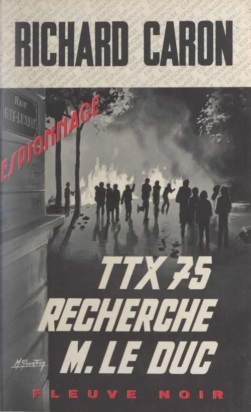 Couverture ebook de TTX 75 recherche M. le Duc, de Richard Caron