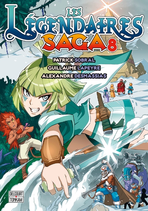 ebook cover of Les Légendaires - Saga T08, by Patrick Sobral