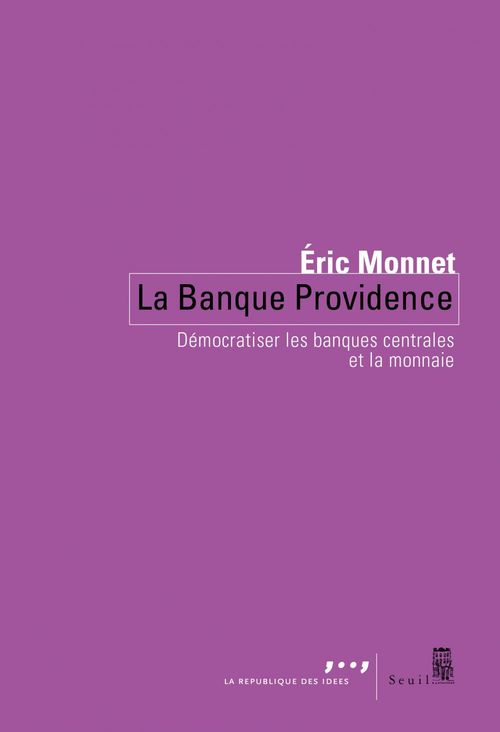 Couverture ebook de La Banque Providence, de Eric Monnet