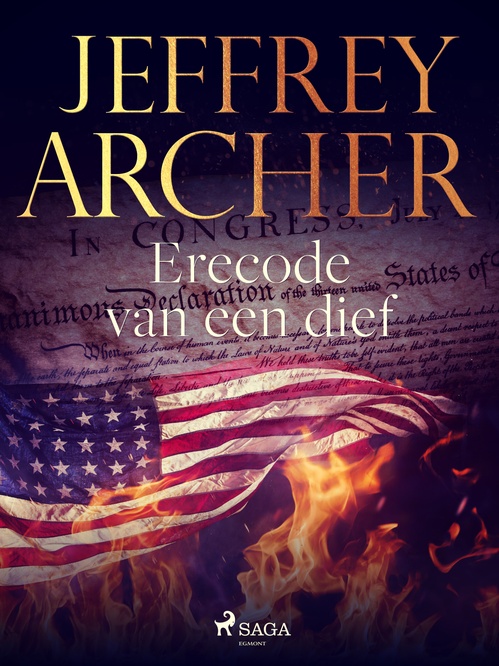 ebook cover of Erecode van een dief, by Jeffrey Archer