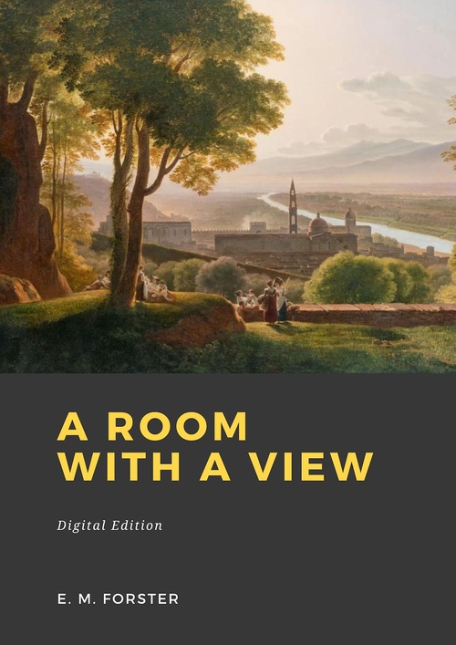 ebook cover of A Room with a View, by Edward Morgan Forster
