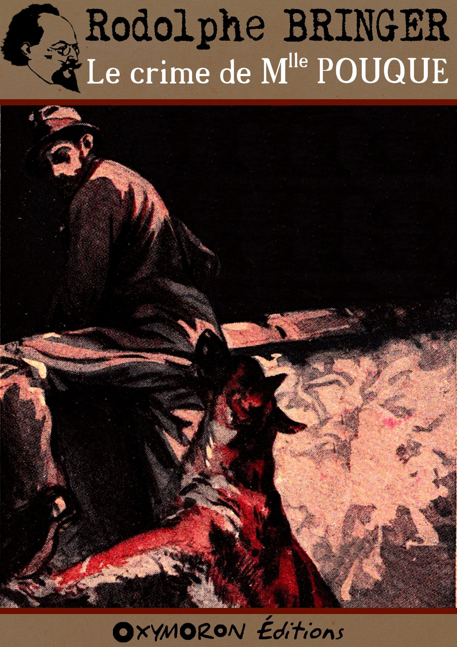 ebook cover of Le crime de Mlle Pouque, by Rodolphe Bringer
