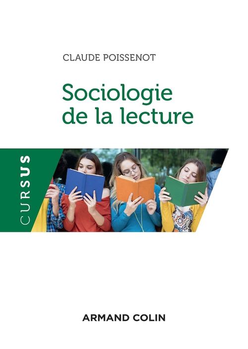 Couverture ebook de Sociologie de la lecture, de Claude Poissenot
