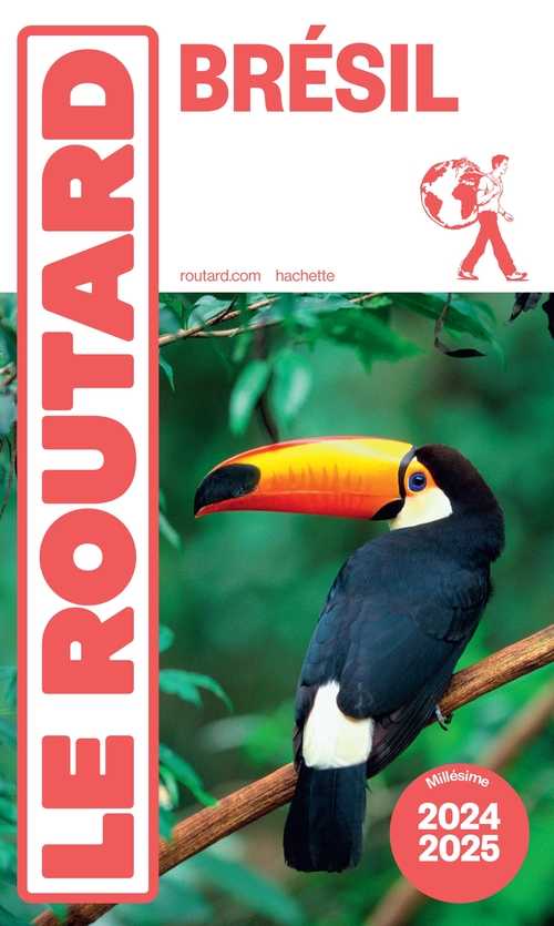 Couverture ebook de Guide du Routard Brésil 2024/25, de Collectif