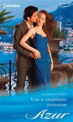 ebook cover of Une si troublante invitation, by Elizabeth Power