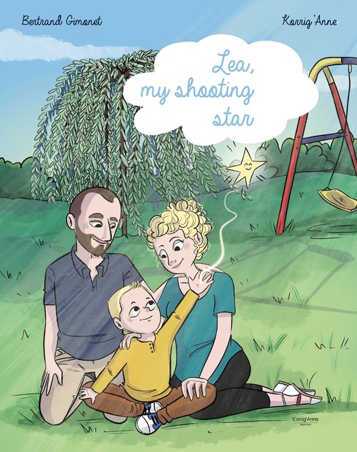Couverture ebook de Lea, my shooting star, de Bertrand Gimonet