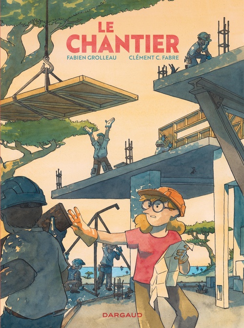 Couverture ebook de Le chantier, de Fabien Grolleau