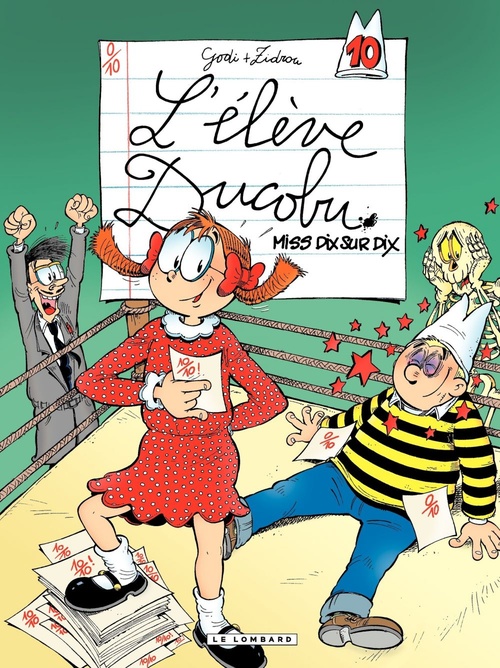ebook cover of L'Elève Ducobu - Tome 10 - Miss Dix sur Dix, by Zidrou, Godi