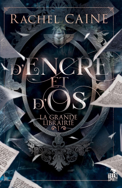 ebook cover of D'encre et d'Os, by Rachel Caine