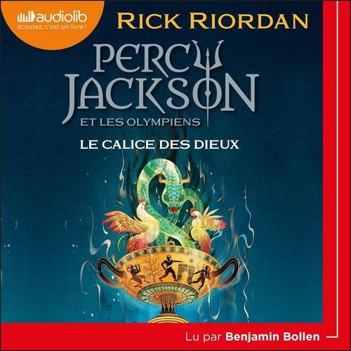 Couverture audiobook de Percy Jackson 6 -  Le Calice des dieux, de Rick Riordan