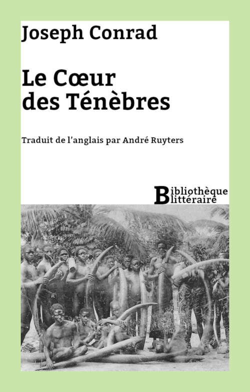 ebook cover of Le Coeur des Ténèbres, by Joseph Conrad, André Ruyters