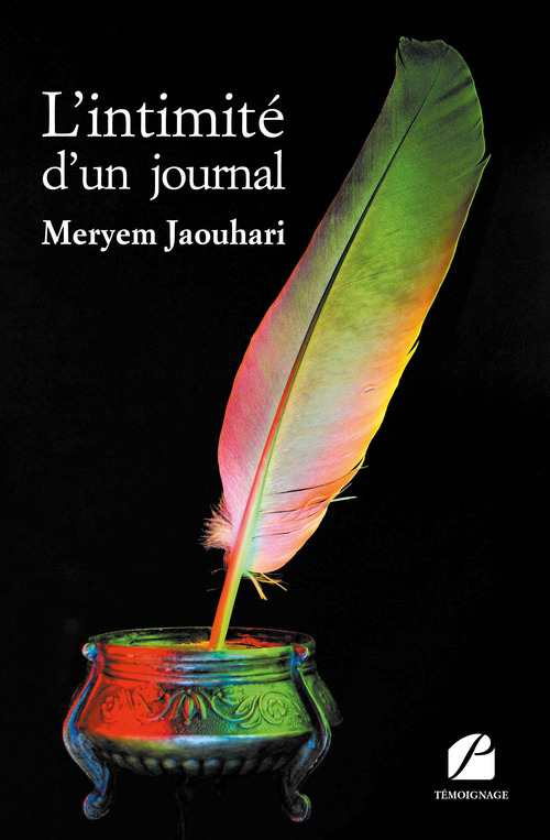 Couverture ebook de L'intimité d'un journal, de Meryem Jaouhari
