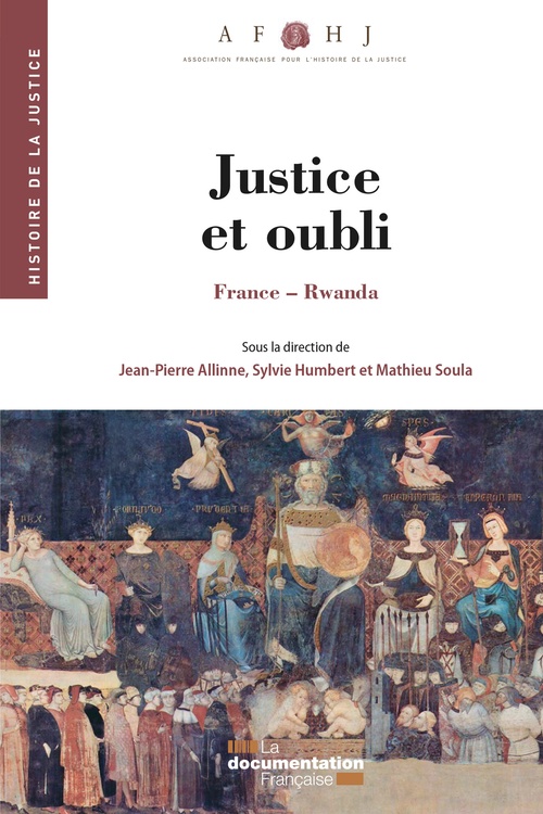 Couverture ebook de Justice et oubli, de Collectif