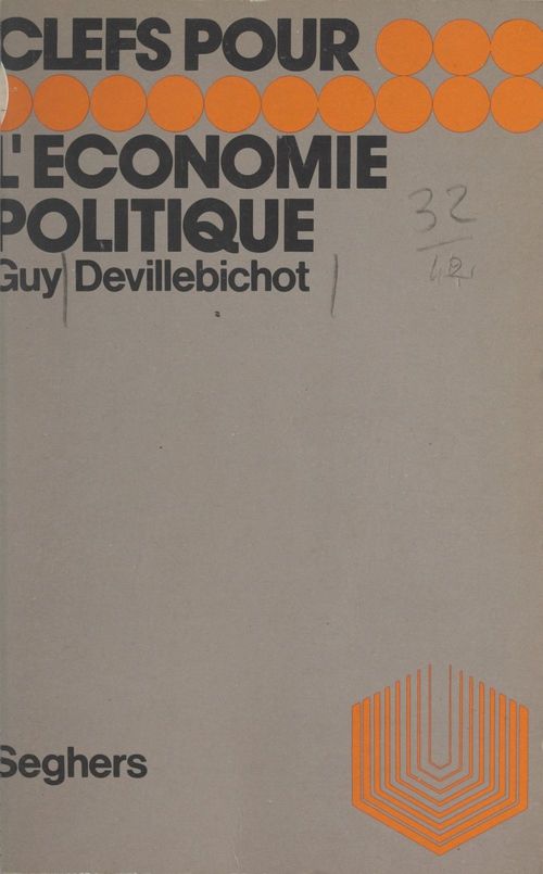 ebook cover of L'économie politique, by Guy Devillebichot