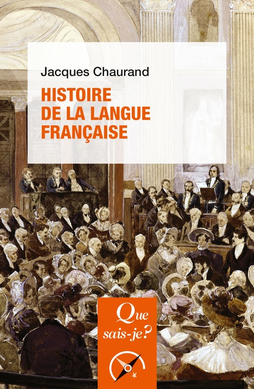 Couverture ebook de Histoire de la langue française, de Jacques Chaurand