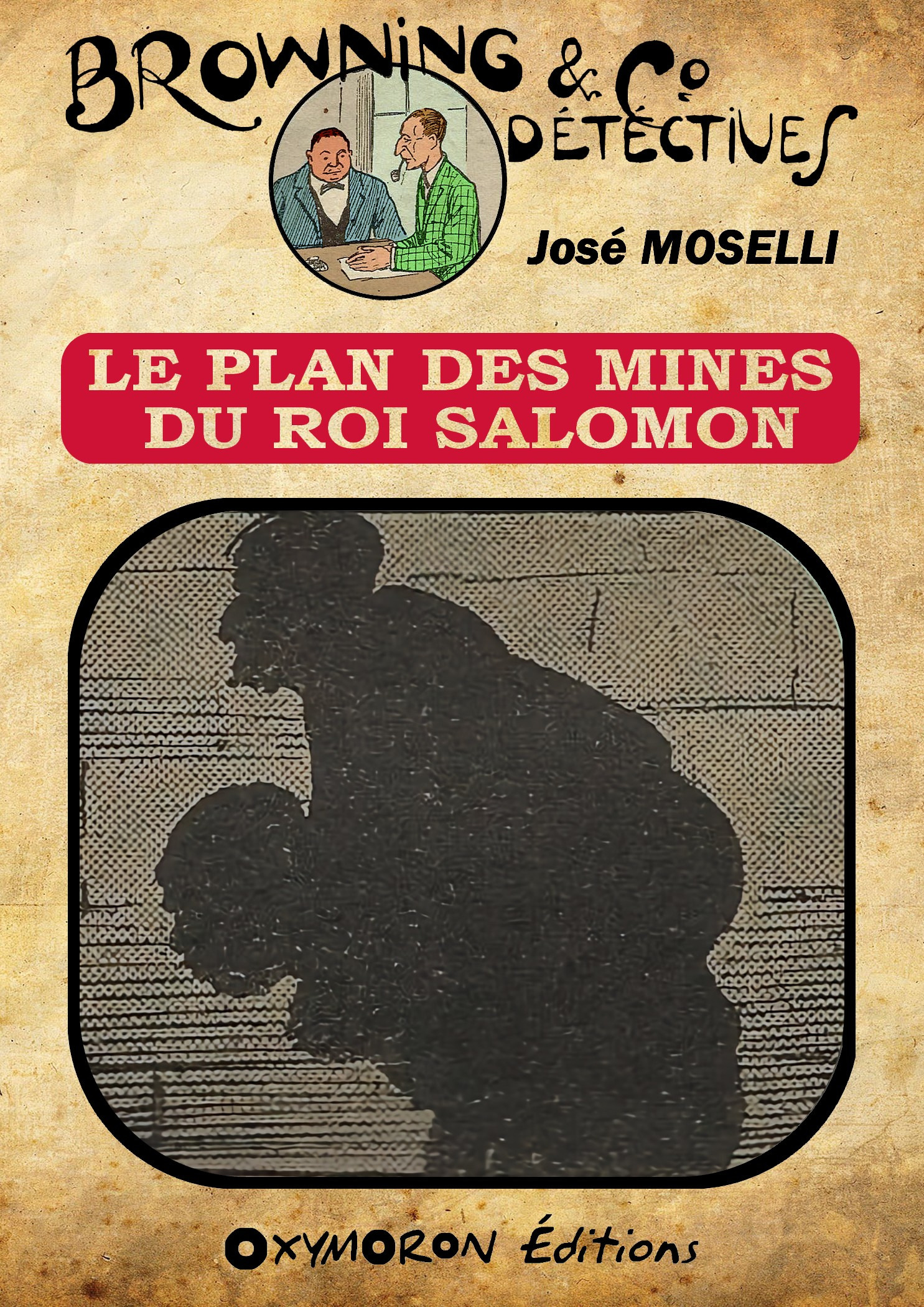 Couverture ebook de Le plan des mines du Roi Salomon, de Jose Moselli