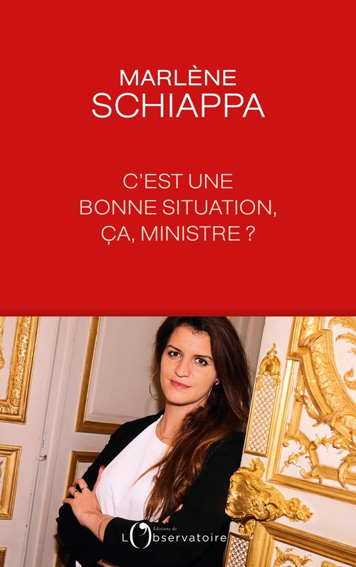 ebook cover of C'est une bonne situation, ça, ministre ?, by Marlène Schiappa, Carla Schiappa