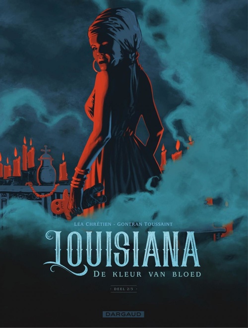 Couverture ebook de De kleur van bloed, de Léa Chrétien
