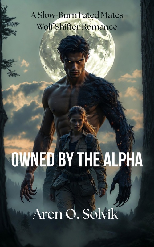 Couverture ebook de OWNED BY THE ALPHA, de Aren O. Solvik