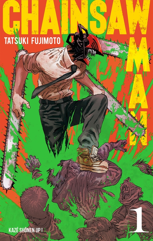 ebook cover of Chainsaw Man T01, by Tatsuki Fujimoto