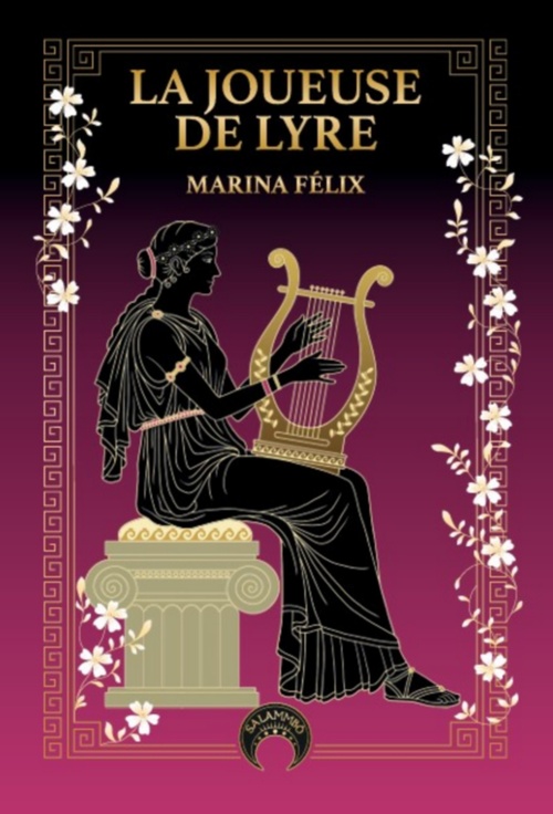 Couverture ebook de La joueuse de lyre, de Marina Félix